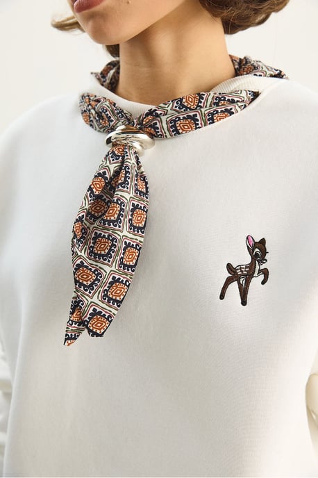 Geborduurd Crew Neck Sweatshirt - Image 6