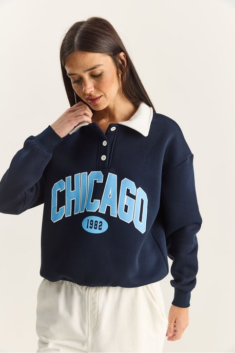Overmaatse Geprinte Sweatshirt - Image 3