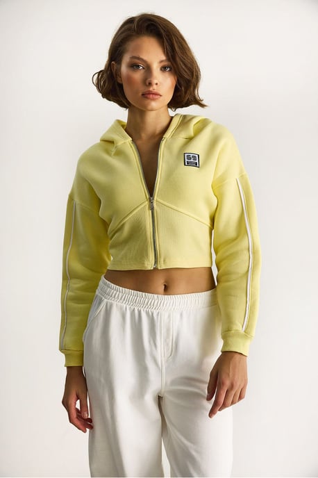 Ritskraag Aangesneden Sweater - Image 2