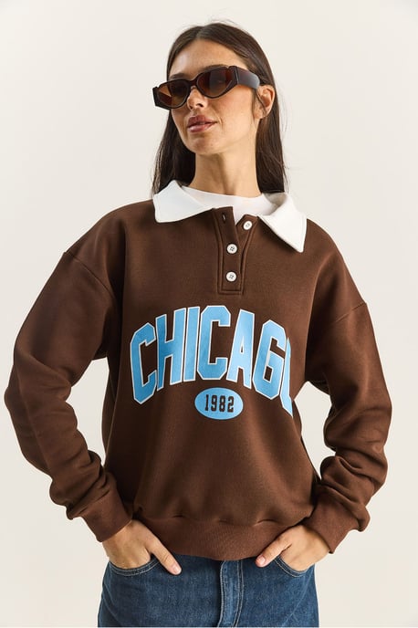 Oversized Geprinte Sweatshirt - Image 3