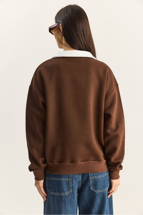 Oversized Geprinte Sweatshirt - Image 5