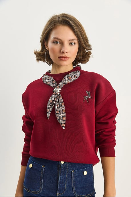 Geborduurd Crew Neck Sweatshirt - Image 2