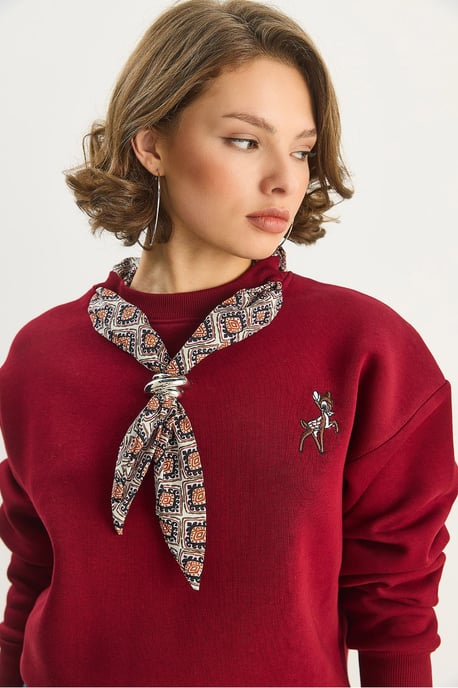 Geborduurd Crew Neck Sweatshirt - Image 4
