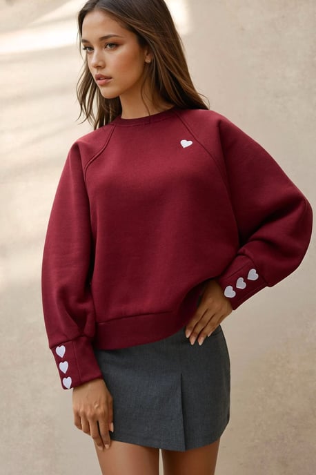 Geborduurde Katoenen Sweater - Image 3