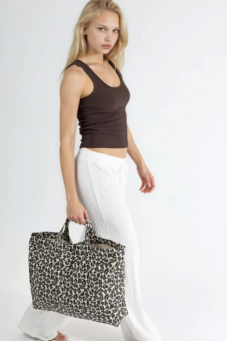 Sleeveless U Collar Modal Cotton Tank Top - Image 5