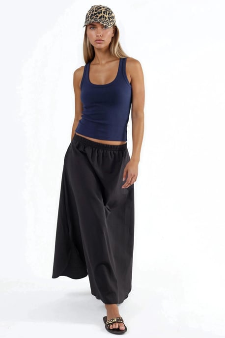Sleeveless U Collar Modal Cotton Tank Top - Image 4