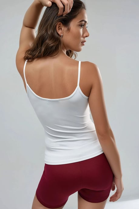 Getailleerde U-hals Gebreide Tanktop - Image 3