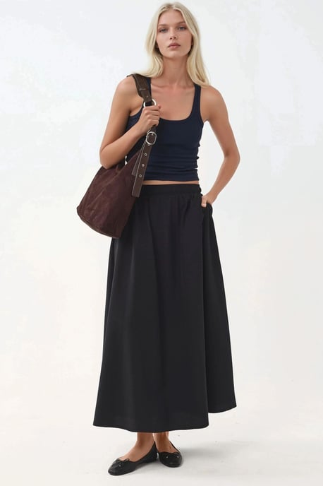 Tajtat U-halsad stickad tanktopp - Image 5