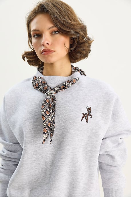 Geborduurd Crew Neck Sweatshirt - Image 5