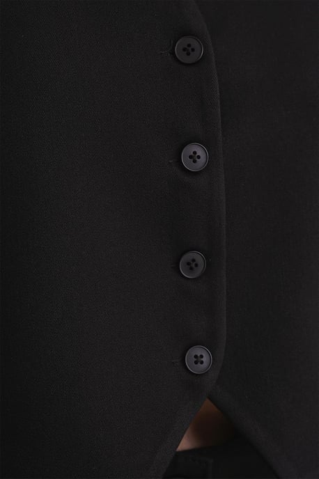 V-hals Geknoopte Vest - Image 6