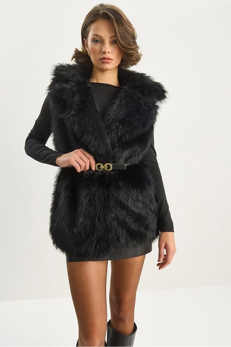Faux fur väst - Image 6
