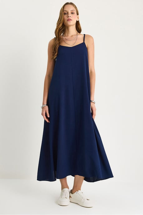 Maxi V-hals Jurk - Image 1