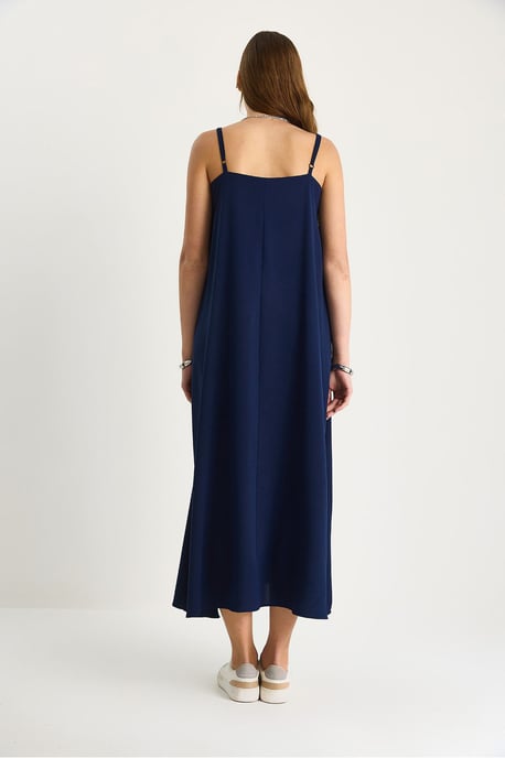Maxi V-hals Jurk - Image 6