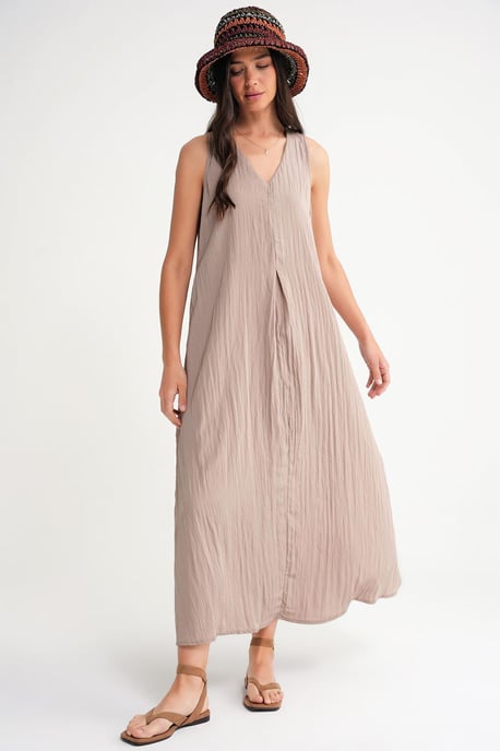 V-hals Maxi Jurk - Image 2