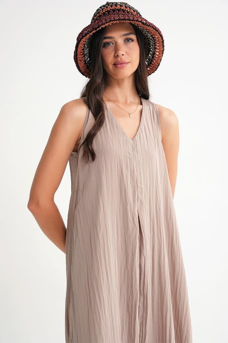 V-hals Maxi Jurk - Image 5