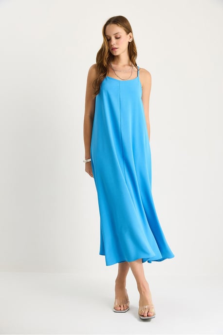 Maxi V-hals Jurk - Image 2