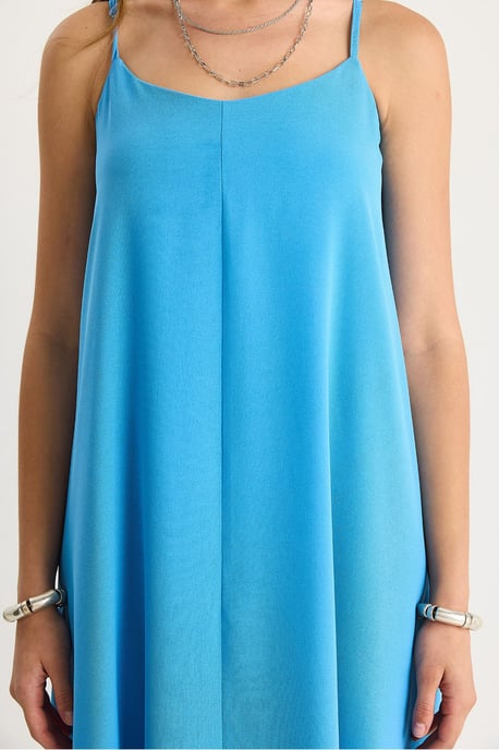 Maxi V-hals Jurk - Image 6