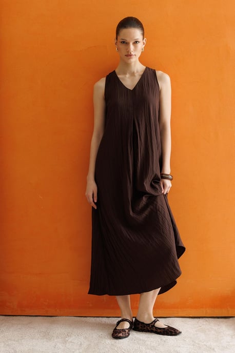 V-hals Maxi Jurk - Image 4