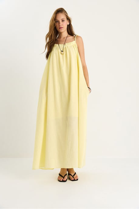 Maxi-jurk met Ruffles Detail - Image 2