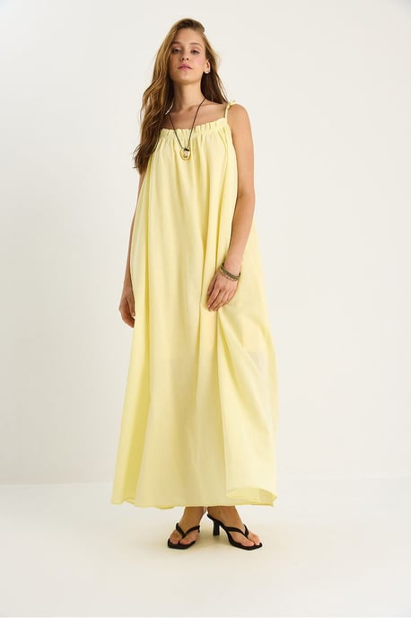 Maxi-jurk met Ruffles Detail - Image 3