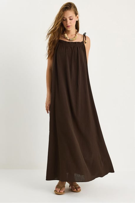 Maxi-jurk met Ruffle Detail - Image 1