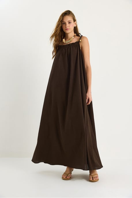 Maxi-jurk met Ruffle Detail - Image 3