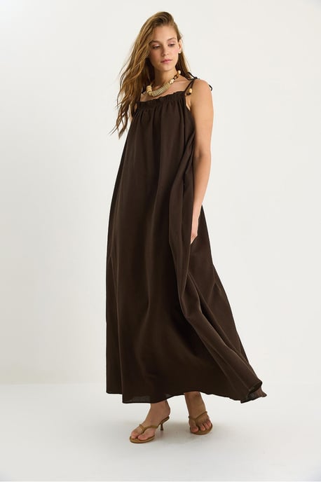 Maxi-jurk met Ruffle Detail - Image 4