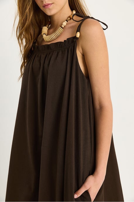 Maxi-jurk met Ruffle Detail - Image 5