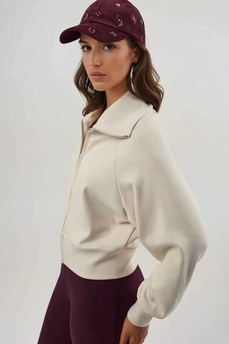 Ontspannen Pasvorm Met Rits Sweatshirt - Image 2
