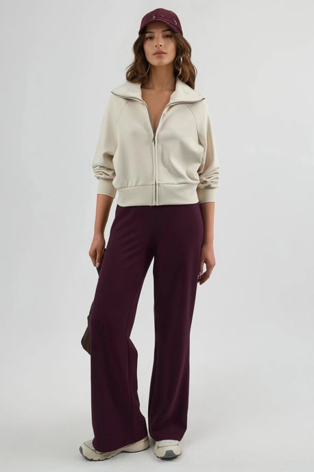 Ontspannen Pasvorm Met Rits Sweatshirt - Image 4