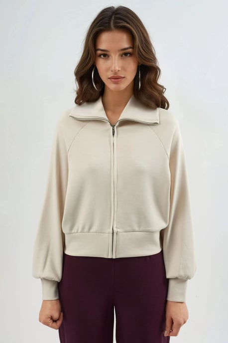 Ontspannen Pasvorm Met Rits Sweatshirt - Image 5