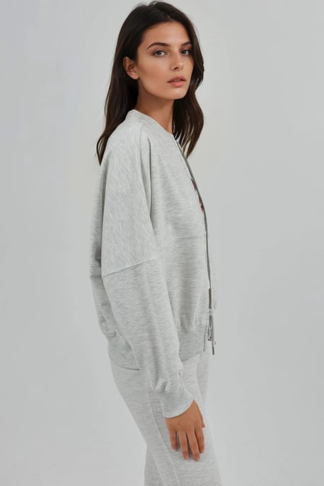 Ontspannen Pasvorm Volledige Rits Sweater - Image 5