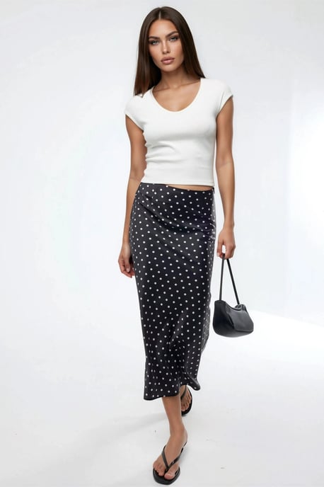 V-hals Geribbelde Blouse - Image 5