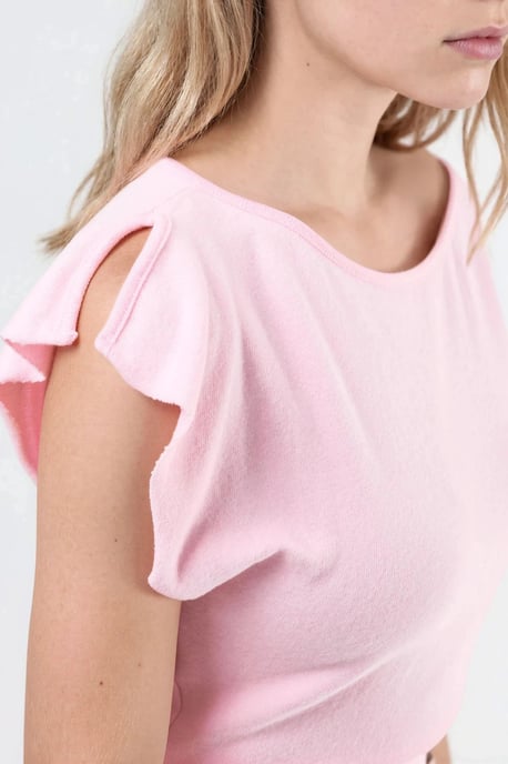 Båtringad Ribbade Blus - Image 6