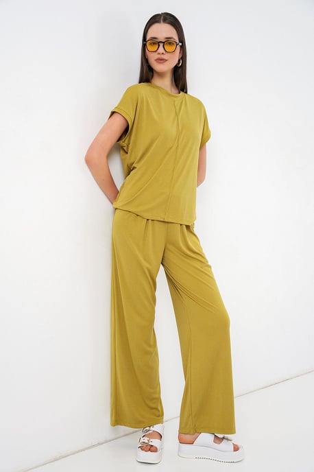 Ontspannen Pasvorm Crew Neck Blouse - Image 4