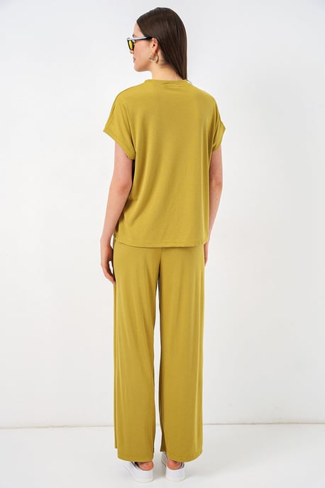 Ontspannen Pasvorm Crew Neck Blouse - Image 6