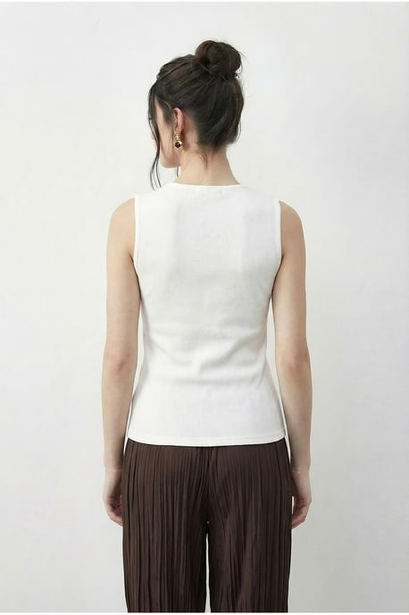 Accessoire Gedetailleerde V-hals Wikkel Top - Image 5