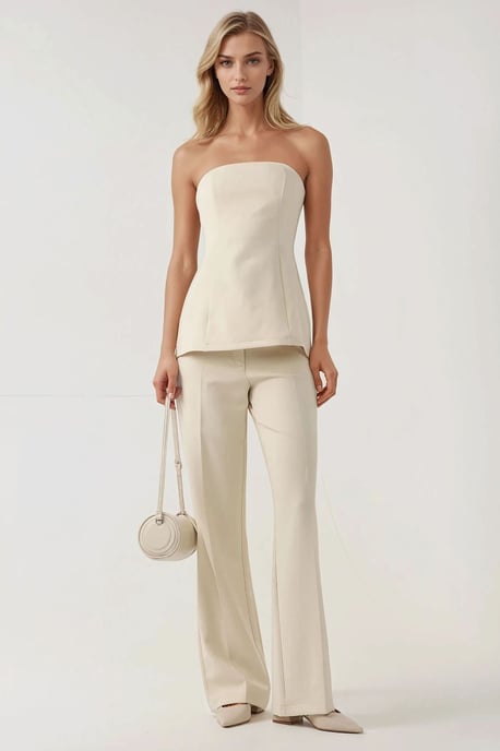 Strapless Fitted Long Top - Image 2