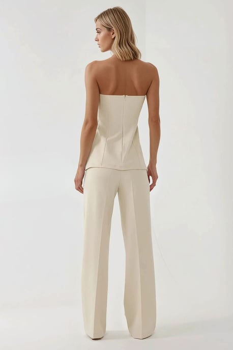 Strapless Fitted Long Top - Image 6