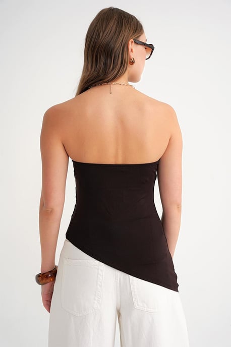 Strapless Gelaagde Blouse - Image 6