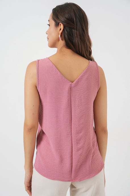 V-hals Pull-On Blouse - Image 6