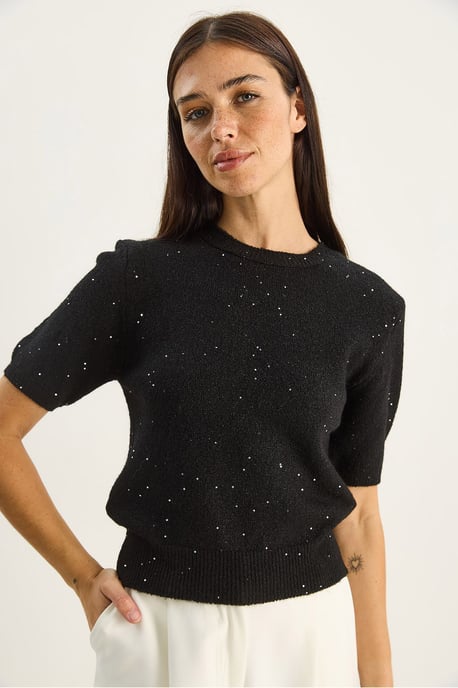 Lurex Detaljerad Topp - Image 4