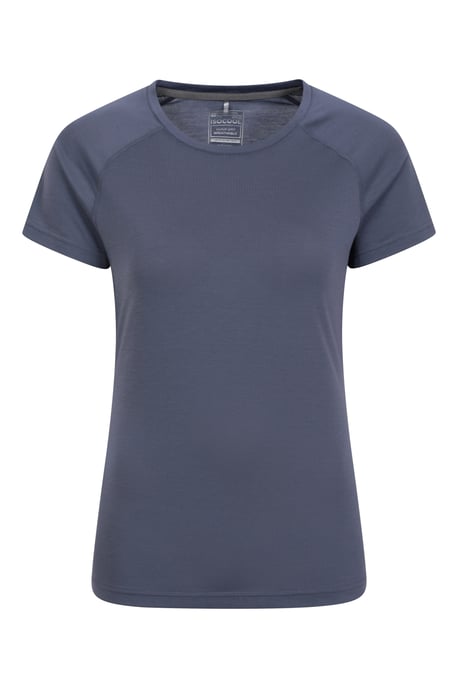 Women's IsoCool Technical T-Shirt Breathable Sports Gym Tee Dark Grey - Image 5