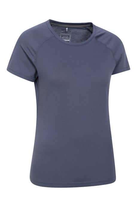 Women's IsoCool Technical T-Shirt Breathable Sports Gym Tee Dark Grey - Image 6
