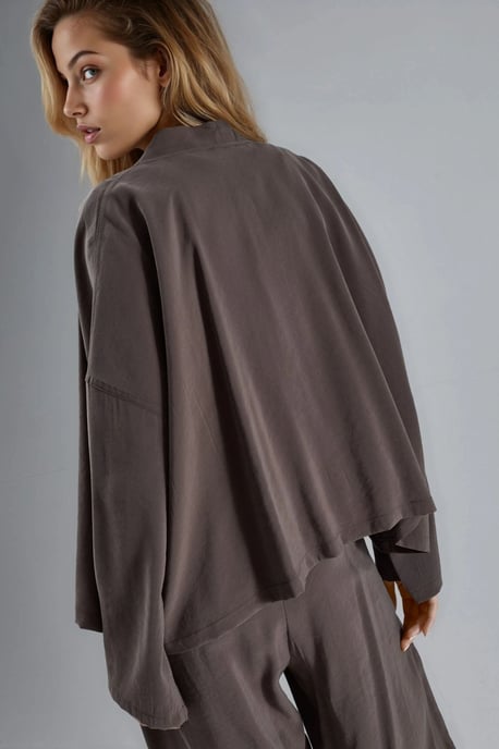 Lange Mouwen Losse Pasvorm Kimono - Image 3