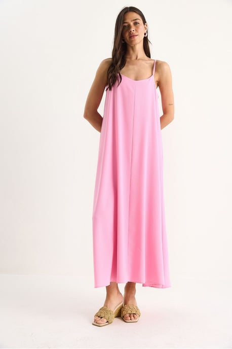 Maxi V-hals Jurk - Image 4