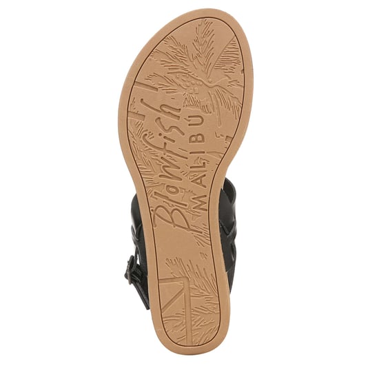 Blowfish Malibu Arcadia Kvinnors Svarta Sandaler - Image 6