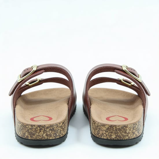 Heavenly Feet Harmony2 Womens Mules Sandals Redwood - Image 3