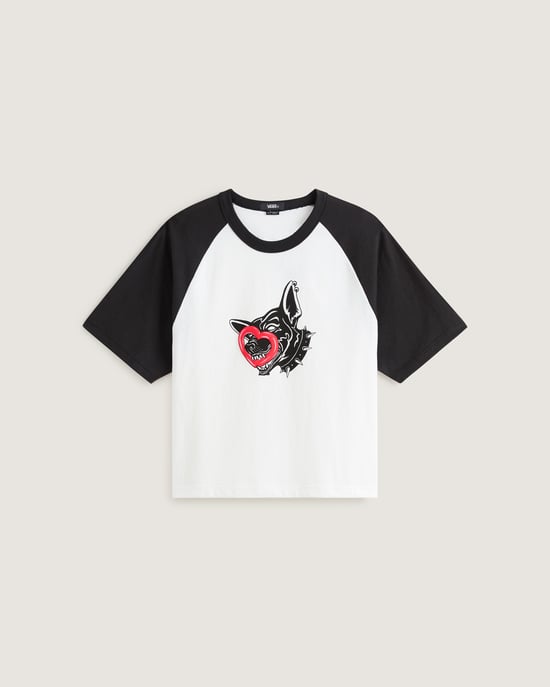 Dayana Dog Face Short Short Sleeves Tee - Image 1