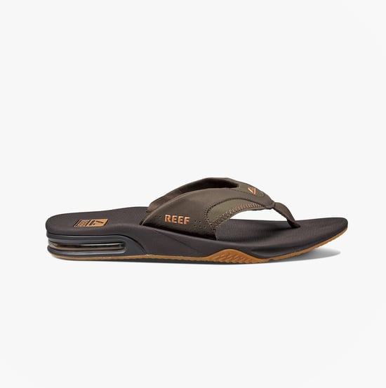 Reef Fanning zwart heren slipper - Image 2
